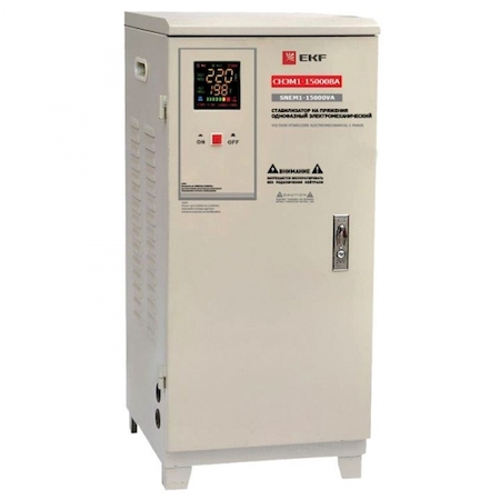 snem1-20000 Стабилизатор напряжения СНЭM1-20000ВА (16000Вт) однофазный электромеханический EKF PROxima