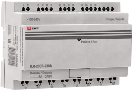 ILR-20CR-230A Программируемое реле 20 в/в 230В PRO-Relay EKF PROxima