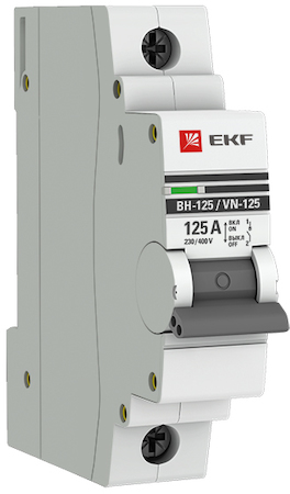 SL125-1-125-pro Выключатель нагрузки 1P 125А ВН-125 EKF PROxima