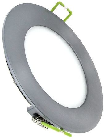 EKF FLP-RS-180-12-2.7K-LED Светодиодная панель круг 12 Вт 2700К серебро 180 мм серии FLP-R Proxima