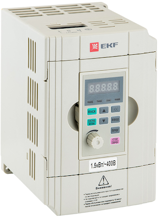 VT100-1R5-3B Преобразователь частоты 1,5/2,2кВт 3х400В VECTOR-100 EKF PROxima