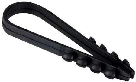 plc-ncc-11x18b Дюбель-хомут для круглого кабеля (11-18мм) черный (100шт.) EKF PROxima