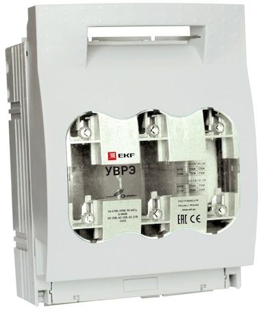 uvre-250 Выключатель-разъединитель УВРЭ 250А откидного типа под предохранители ППН (габ.1) EKF PROxima