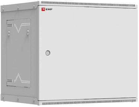 ITB9M450D Шкаф телекоммуникационный настенный разборный 9U (600х450) дверь металл, Astra серия EKF PROxima