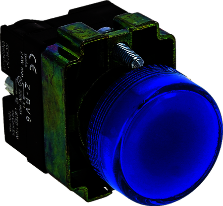 xb2-bv66 Лампа сигнальная BV66 синяя EKF PROxima