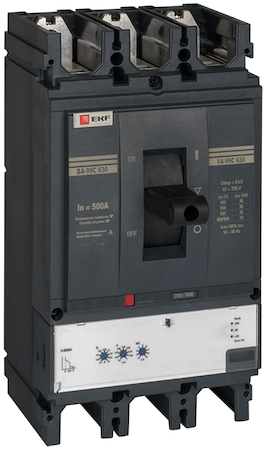 mccb99C-630-500 Выключатель автоматический ВА-99C (Compact NS)  630/500А 3P 45кА EKF PROxima