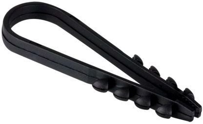 plc-ncc-5x10b Дюбель-хомут для круглого кабеля  (5-10мм) черный (100шт.) EKF PROxima