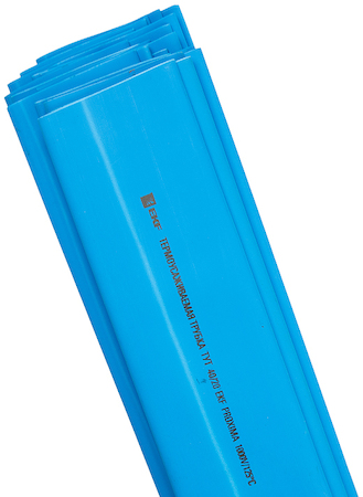 tut-20-g-1m Термоусаживаемая трубка ТУТ нг 20/10 синяя в отрезках по 1м EKF PROxima