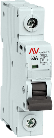avn-1-63-av Выключатель нагрузки AVN 1P 63A EKF AVERES
