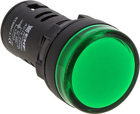 ledm-ad16-g-400 Матрица светодиодная AD16-22HS зеленая 400В AC EKF PROxima