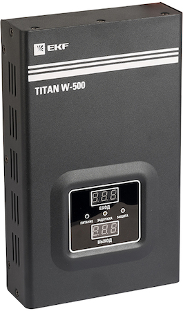 stab-w-500 Стабилизатор напряжения настенный TITAN W-500 EKF PROxima