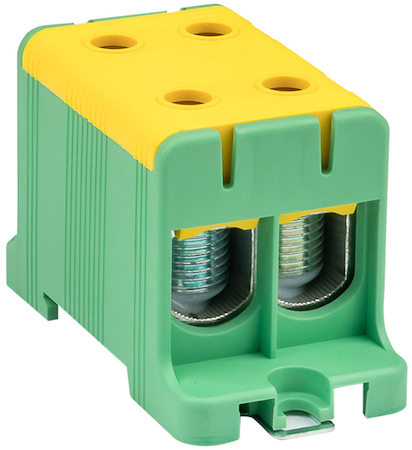 plc-kvs2-16-95-y-green Клемма силовая вводная двойная КСВ 16-95 желто-зеленая EKF PROxima