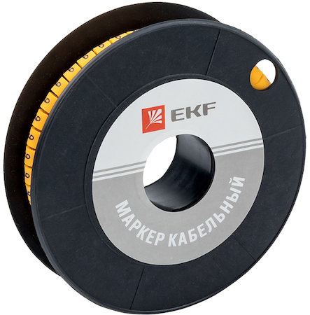 plc-KM-6-9 Маркер кабельный 6,0 мм2 "9" (350 шт.) (ЕС-3) EKF PROxima