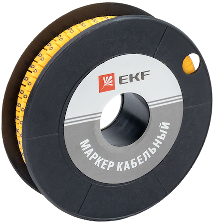 plc-KM-1.5-9 Маркер кабельный 1,5 мм2 "9" (1000 шт.) (ЕС-0) EKF PROxima