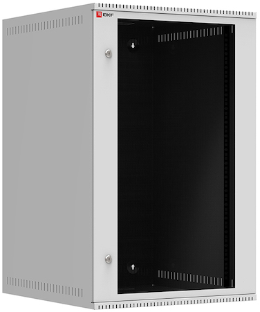ITB18G350 Шкаф телекоммуникационный настенный 18U (600х350) дверь стекло, Astra серия EKF PROxima