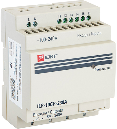ILR-10CR-230A Программируемое реле 10 в/в 230В PRO-Relay EKF PROxima