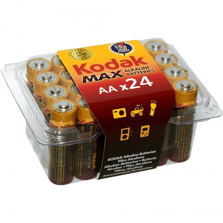 ERA Б0014327 Kodak MAX LR6-24 plastic box [24 AA PVC]