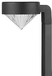 ERA Б0007511 SL-PL42-DMD Садовые фонари ЭРА Садовый светильник на солнечной батарее, пластик, черный, 42 см