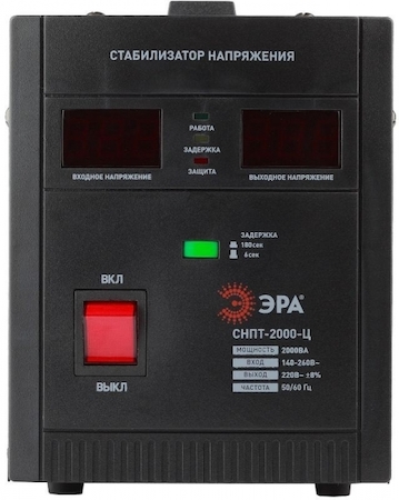 ERA Б0032468 СНК-600 Стаб-пы напр. ЭРА Стабилизатор напр. компакт, 160-260В/220В, 600ВА