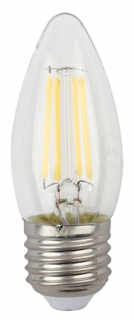 ERA Б0027933 F-LED B35-5W-827-E27 Лампа ЭРА F-LED B35-5w-827-E27