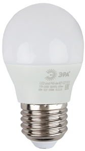 ERA Б0019073 ECO LED Р45-6W-827-E27 Лампа ЭРА LED smd Р45-6w-827-E27 ECO