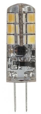 ERA Б0033190 LED-JC-1,5W-12V-840-G4 Лампа ЭРА (диод, капсюль, 1,5Вт, 12В, нейтр, G4)