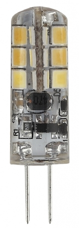 ERA Б0033188 LED-JC-1,5W-12V-827-G4 Лампа ЭРА (диод, капсюль, 1,5Вт, 12В, тепл, G4)