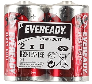 ERA Б0003358 Energizer Eveready R20 Heavy Duty NEW