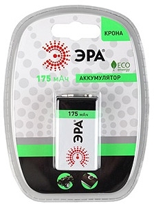 ERA C0042097 Акк-р ЭРА  9V-1BL 175mAh