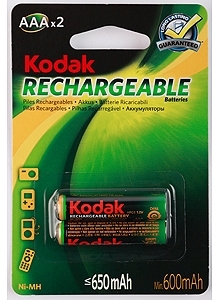 ERA Б0009360 Kodak HR03-2BL 850mАh Pre-Charged  [K3AHRP-2/850mАh]