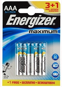 ERA C0042526 Energizer LR03-4BL 3+1 Maximum