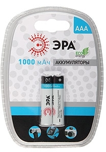 ERA C0038455 Акк-р ЭРА HR03-2BL 1000mAh