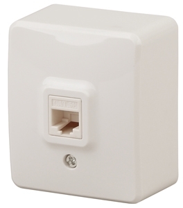 ERA Б0020731 11-3203-02 Эл/ус ЭРА Розетка информационная RJ45, ОУ, IP20, Эра Эксперт, сл.кость