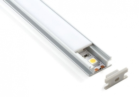 Электростандарт a028278 Профиль Elektrostandard встраиваемый напольный алюминиевый для LED ленты (8mm) LL-2-ALP002