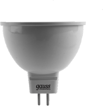 A13517 Лампа светодиодная MR16 7Вт GU5.3 2700К Elementary Gauss (АКЦИЯ 1+1)