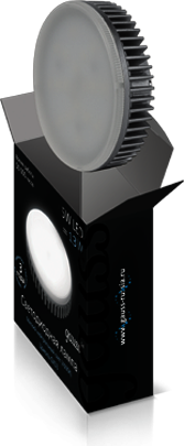 EB108008205 Лампа Gauss LED GX53 5W 4100K 1/25/100