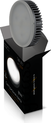 EB108008105 Лампа Gauss LED GX53 5W 2700K 1/25/100