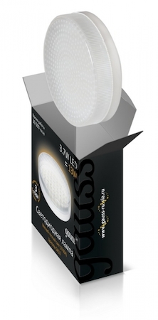 EB108008104 Лампа Gauss LED GX53 3,7W 2700K