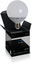 EB136102214-D Лампа Gauss LED G95-dim 14W E27 4100K диммируемая 1/10/40