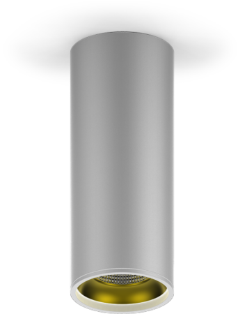 Gauss LED светильник накладной HD012 12W (белый золото) 3000K 79x200мм 1/30
