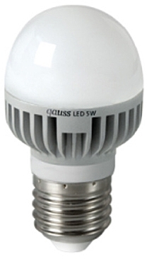 EB105102105 Лампа Gauss LED Globe 5W E27 2700K 1/10/100