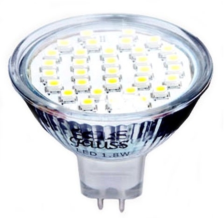 EB101005125 Лампа Gauss LED MR16 2,5W GU5.3 AC220-240V 2700K 1/10/100