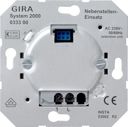 Gira 033300 Универсальный светорегулятор доб.устройство