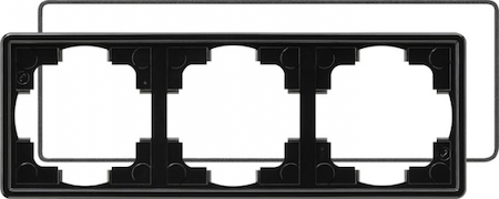 Gira 025347 Рамка тройная с уплотнительной вставкой