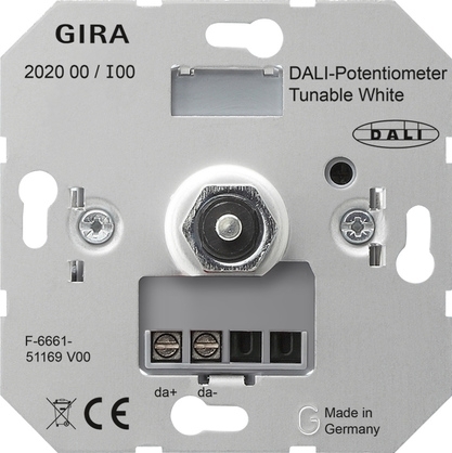 Gira 202000 Потенциометр DALI Tunable White
