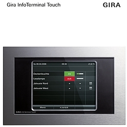 Gira 1684110 Display InfoTerminal Touch Presentatie