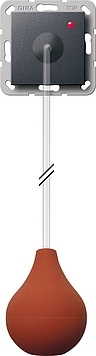 Gira 291328 Oproepknop pneumatisch Systeem 55 antraciet