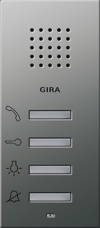 Gira 1250600 Квартирная станция наклад. монтажа с переговорным устройством