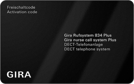 Gira 599400 Softwarepakket DECT Systeem 834 Plus