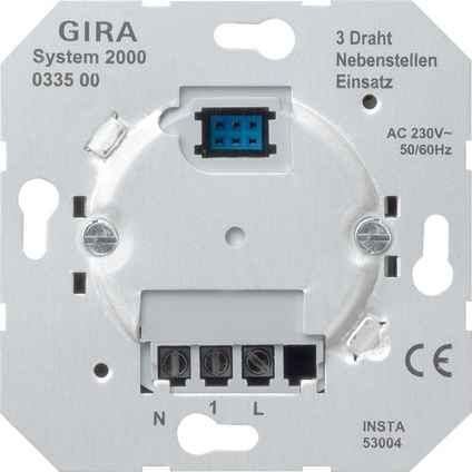Gira 033500 Добавочное устройство для автоматических выключателей и датчиков присутствия